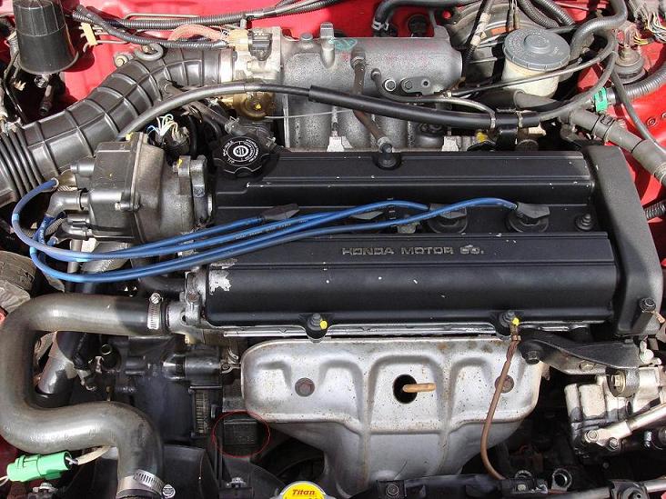 Motor B20b,   listo para el cabezotote vtec. !