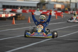Daniel Formal took the victory on Sunday in Rotax Senior