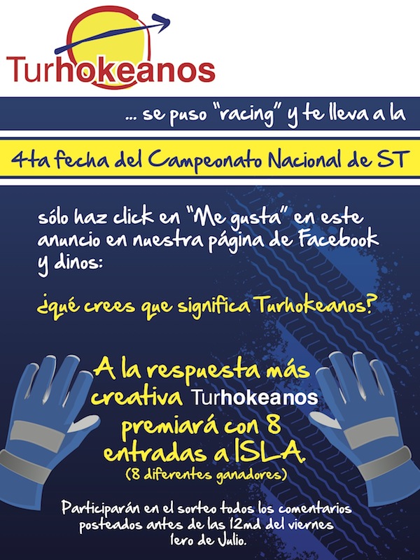 Rifa 4to Motorshow Turhokeanos