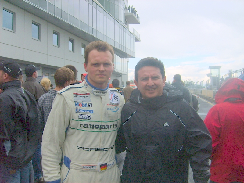 Marc Lieb, piloto oficial de Porsche Motorsport y del manthey Porsche.