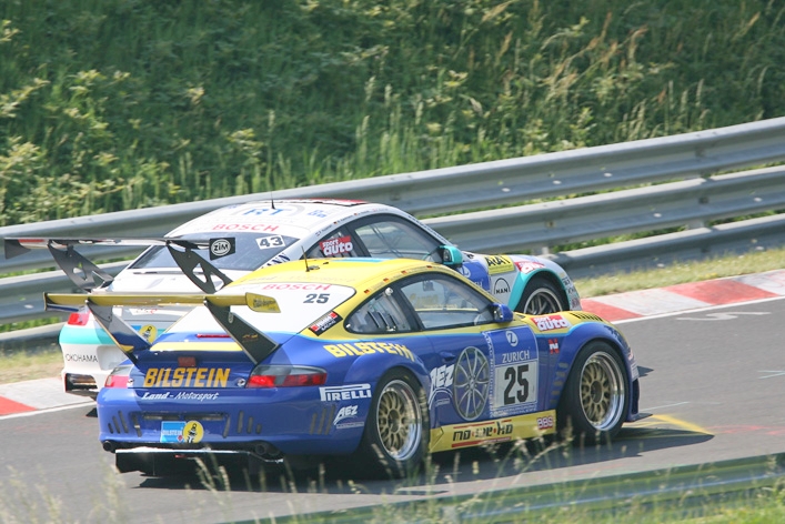 En pleno duelo con el Konrad Porsche