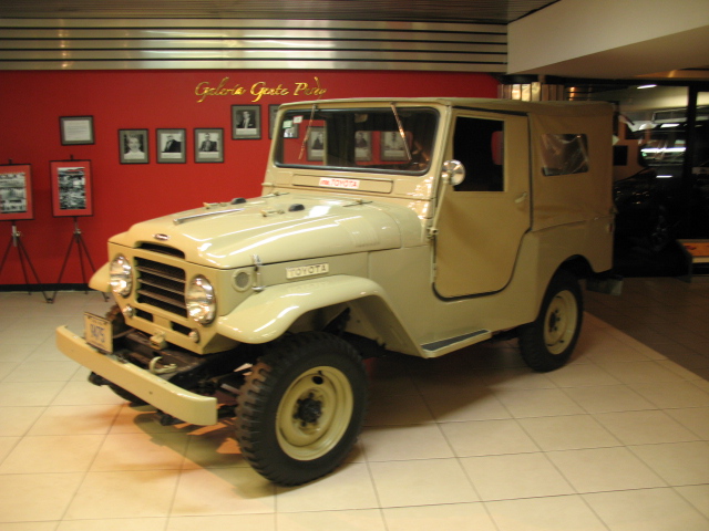 Land Cruiser 1957. Primer Toyota que llegó a Costa Rica