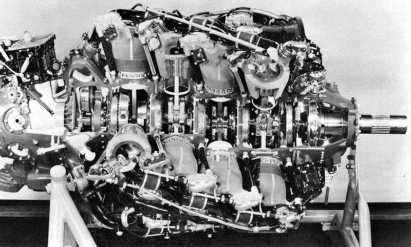 Aunque no lo crean tiene 28 cilindros.