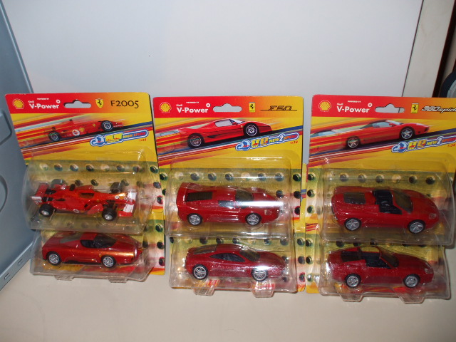Colección Ferrari de Shell