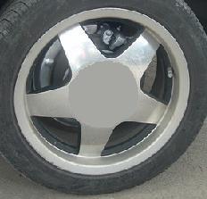 Asi se ven con las tapas de tuercas