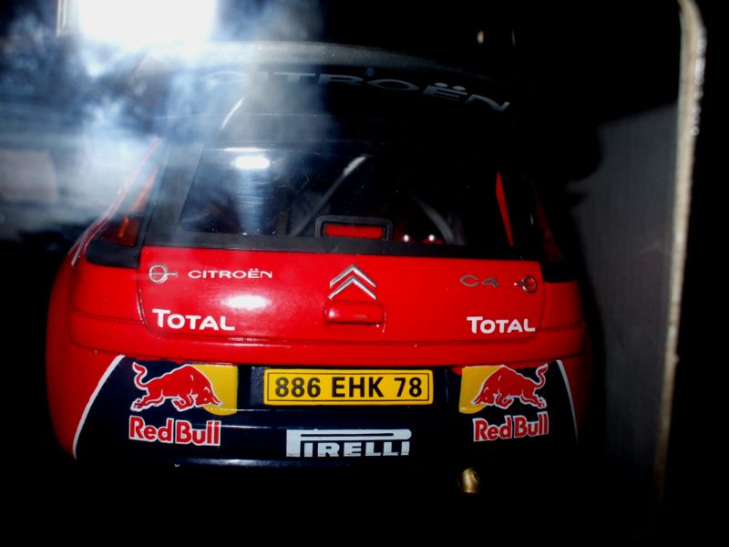 Citroen C4 WRC 2008 Red Bull Sebastian Loeb