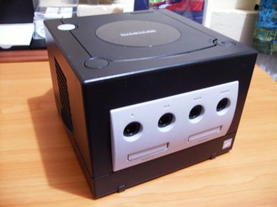 01 Consola Game Cube Negra