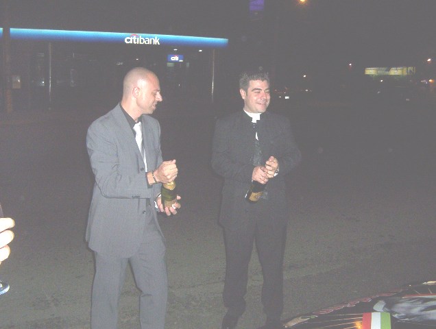 BAUTIZO DEL HONDA CRX POR NUESTROS PADRINOS