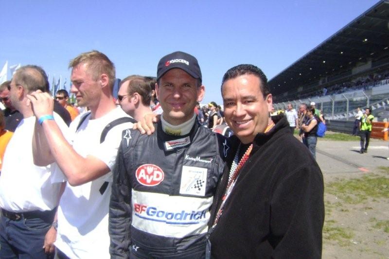 Con mi buen amigo Stefan Kissling de Kissling Motorsport.