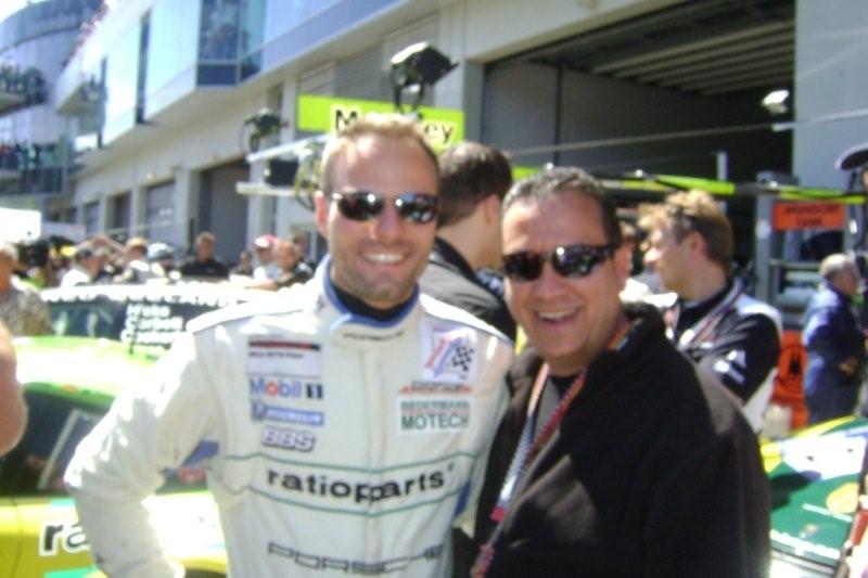 Marcel Tiemann, piloto oficial del Manthey Porsche, y amigo incondicional.