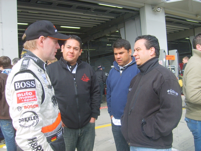 Jurgen Alzen, Lucho Ramirez, Sam Maquilon y Johan Koning.