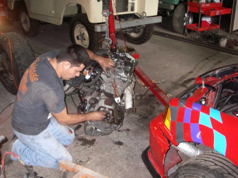 Ready to hang on the engine stand...