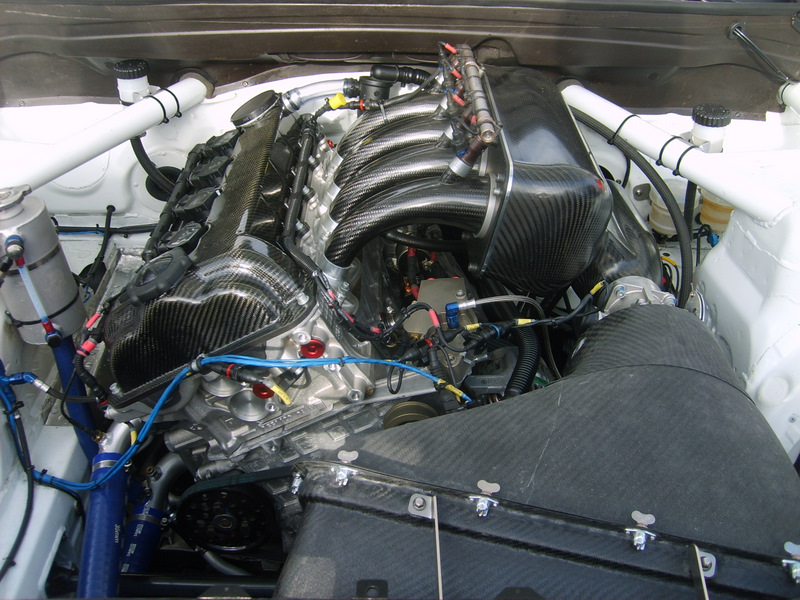 Motor del BMW WTCC de Augusto Farfus.