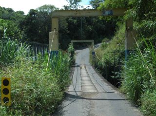 El puente de hamaca estará cerrado dos semanas.