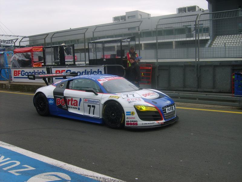 Audi R8 LMS Factory Team.