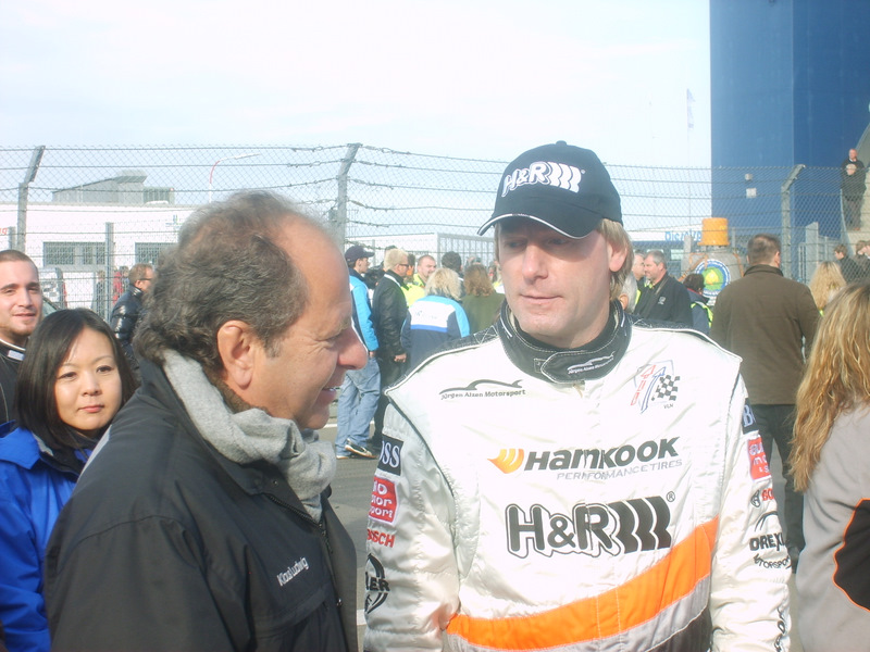 2 grandes y ex compaños de batalla, Klaus Luedwig -jurgen Alzen.