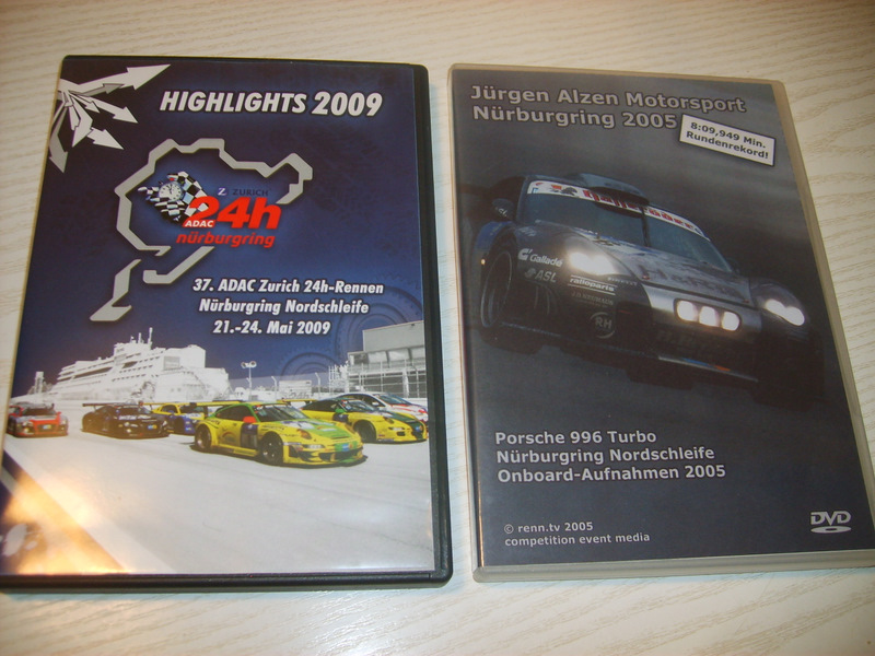 DVD de 24 horas Nurburgring 2009 y DVD Turbo Alzen y el record de Nurburgring...