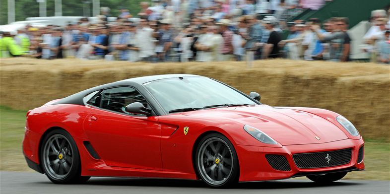 Festival of Speed Ferrari 599 GTO credit Paul Melbert.jpeg