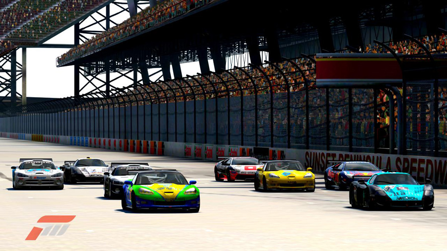 la salida del 1er heat!