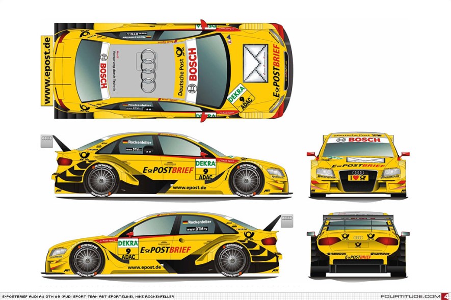 © Fortitude.com - E-POSTBRIEF Audi A4 DTM #9 Mike Rockenfeller (D).jpg