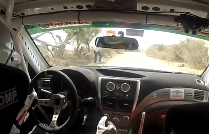 Video on board Montalto y Diaz en WRC México