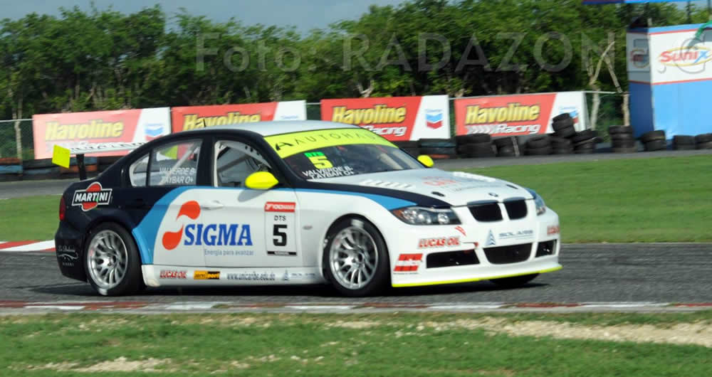 Este es el BMW de Emilio Valverde durante la sesión de clasificación del sábado. ( foto cortesía de RADAZONE.COM )