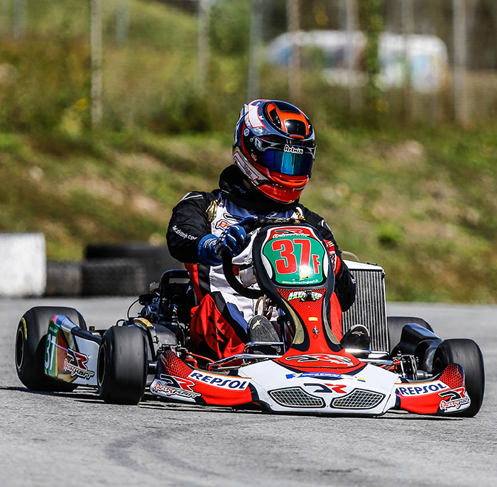 Danny Formal campeón Rotax DD2.