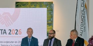 Automóvil Club de Costa Rica invertirá alrededor de 200 mil euros en proyectos de seguridad vial.